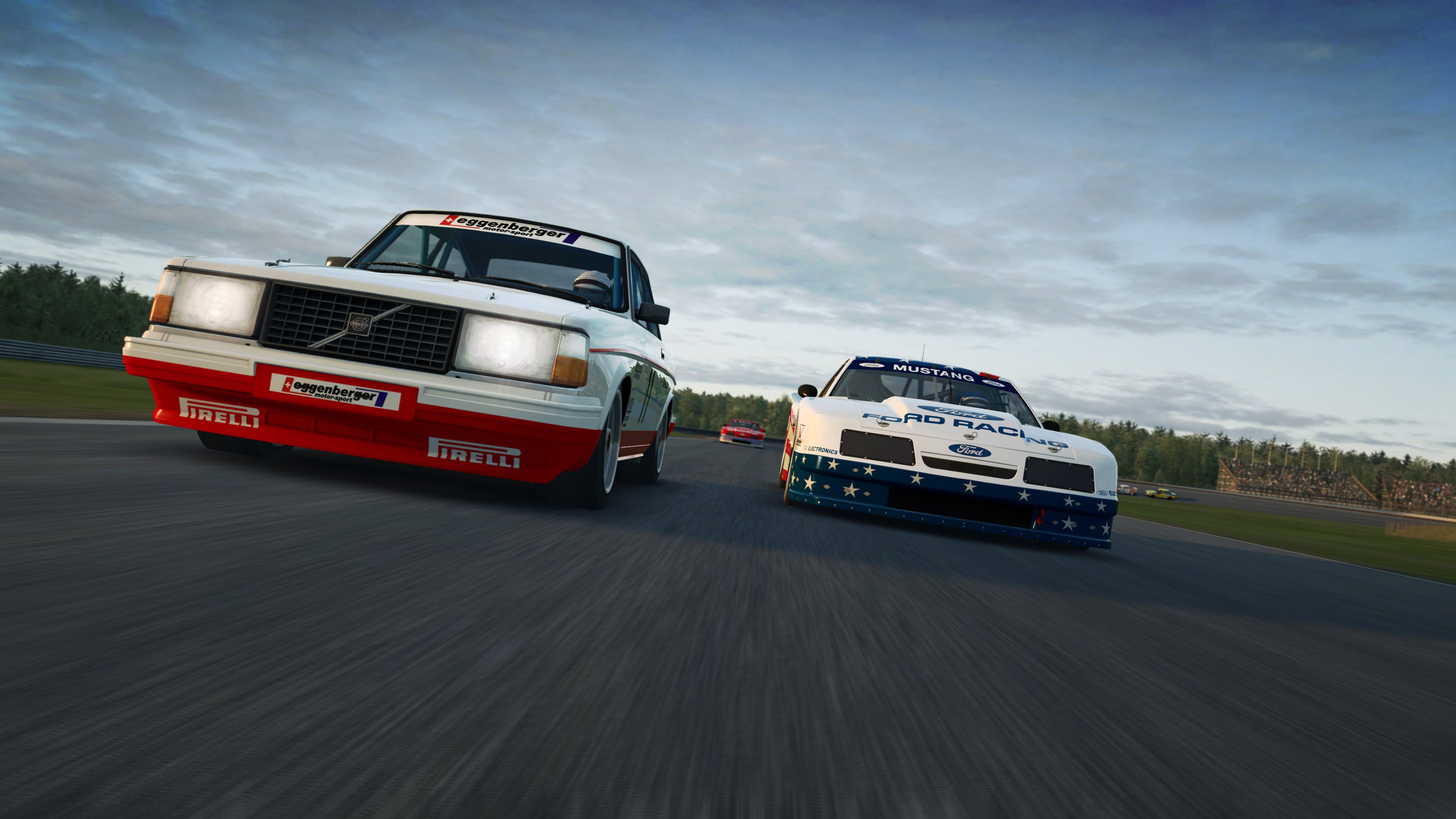 RaceRoom Anderstorp Volvo Nissan close up front