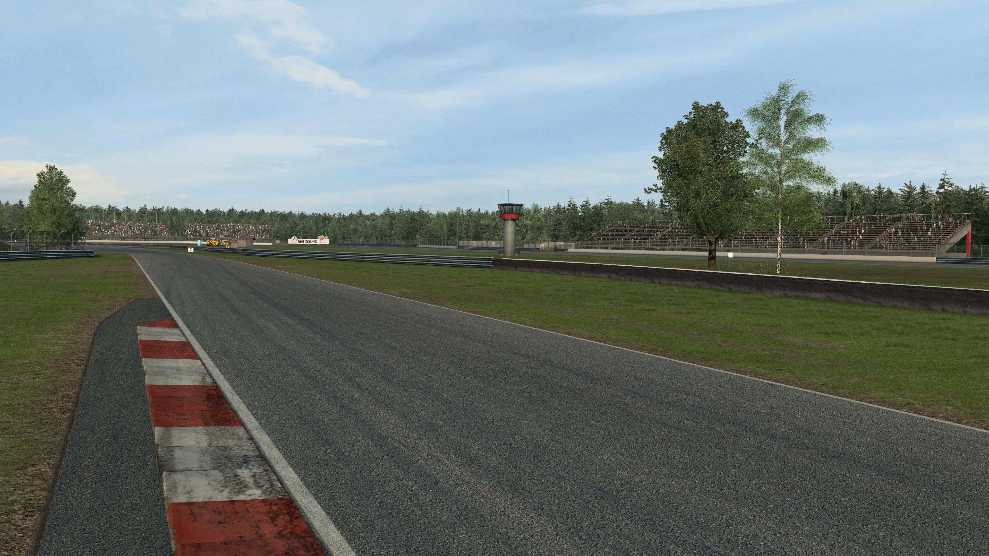 RaceRoom Anderstorp back straight standing shot