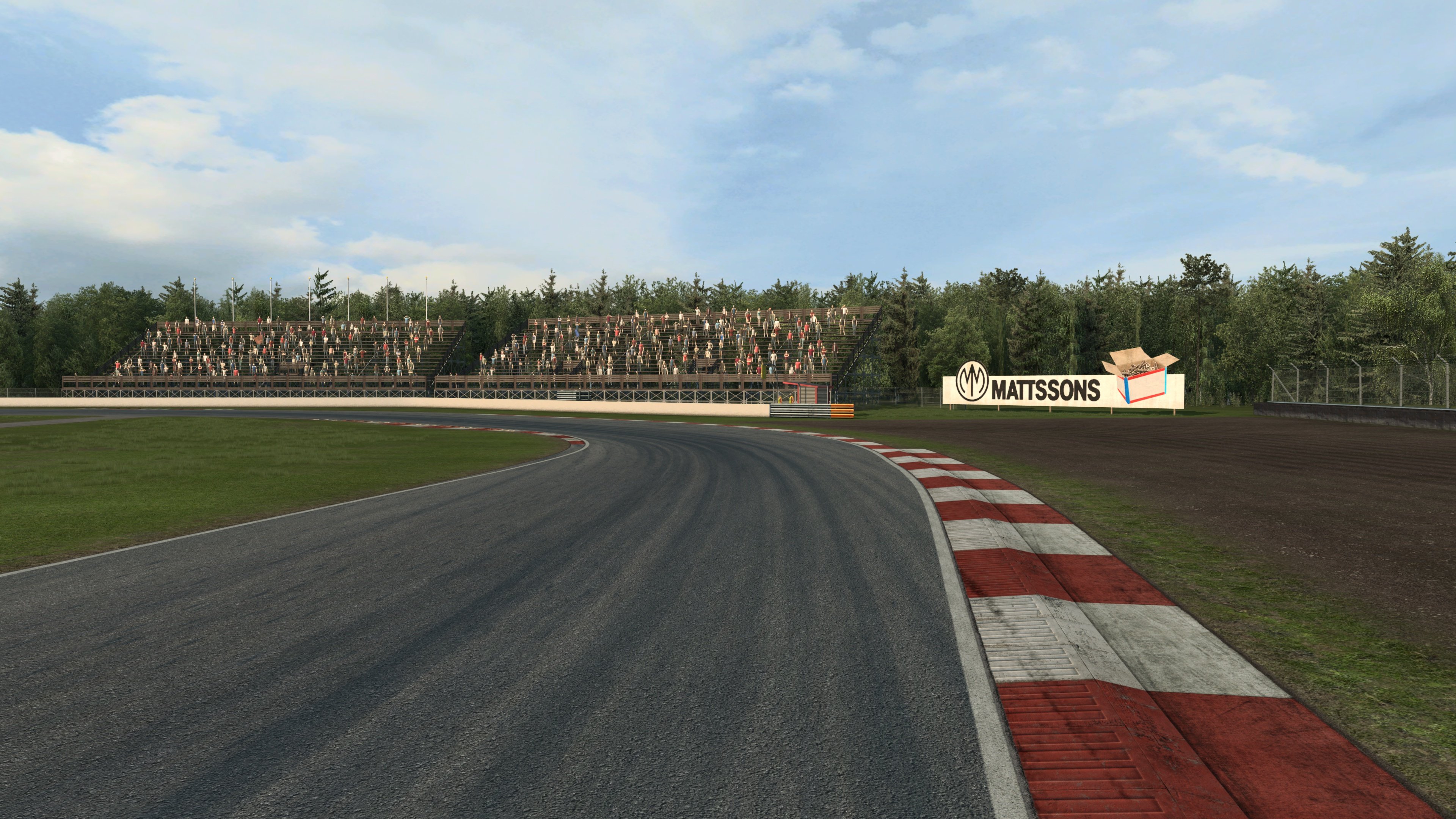 RaceRoom Anderstorp left turn standing shot