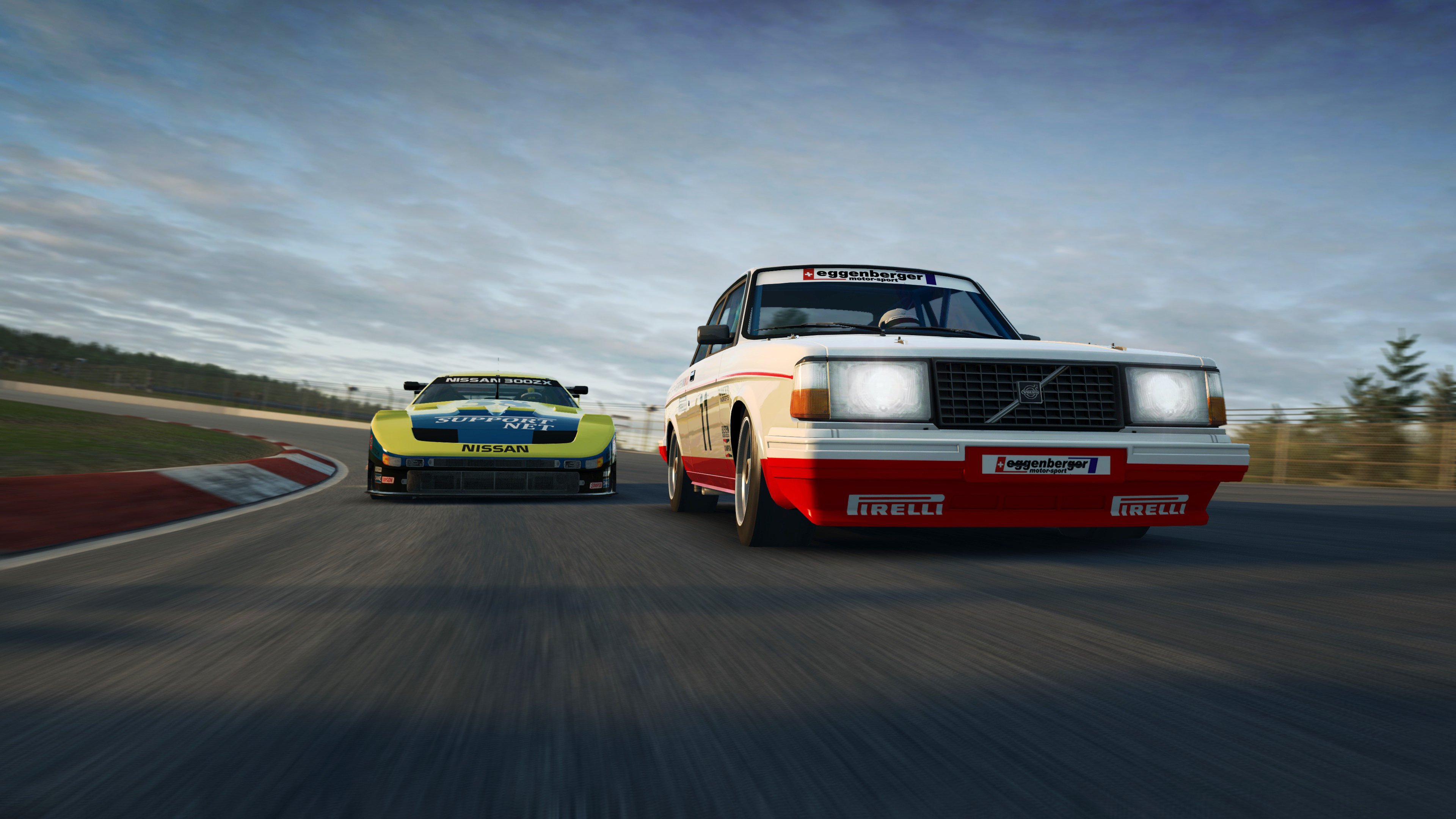 RaceRoom Anderstorp Volvo Nissan close up front 1