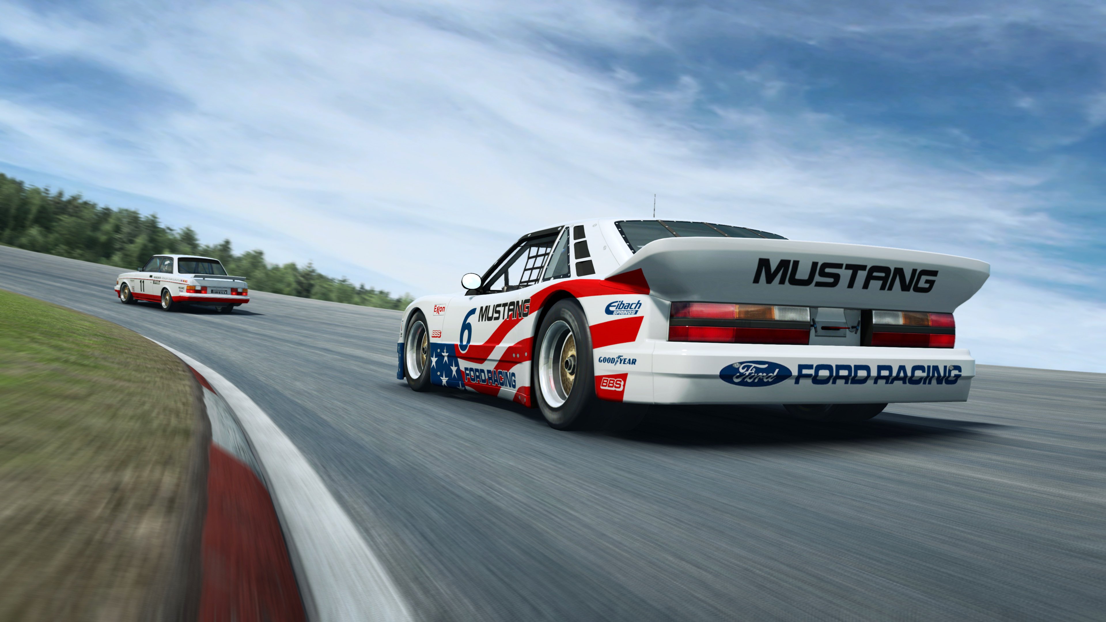 RaceRoom Anderstorp Ford back close up