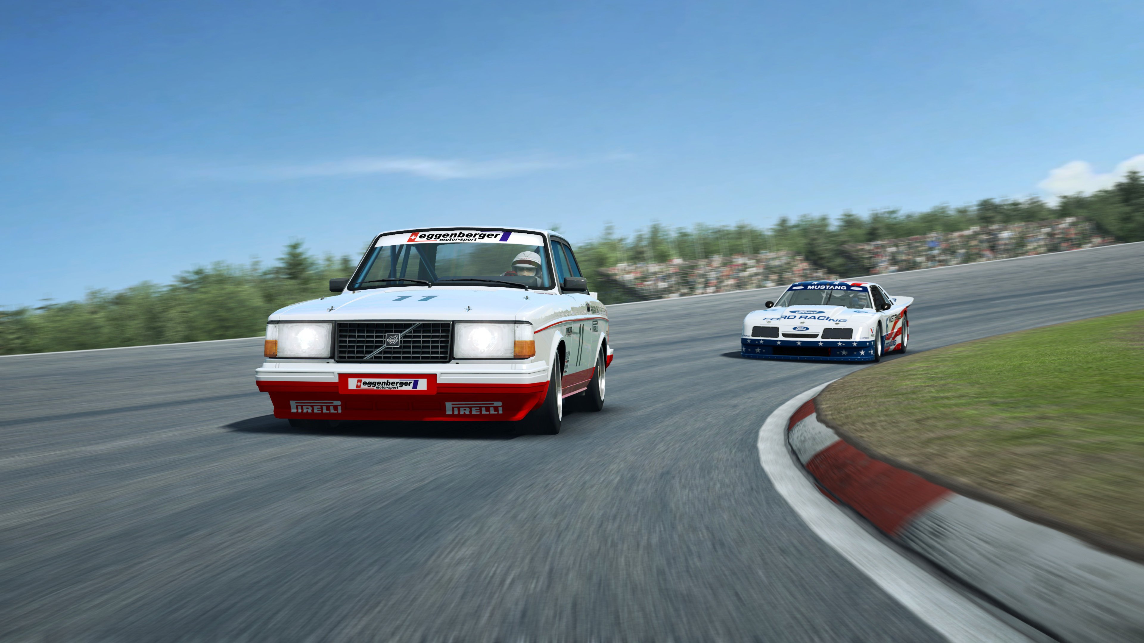 RaceRoom Anderstorp Volvo front close up