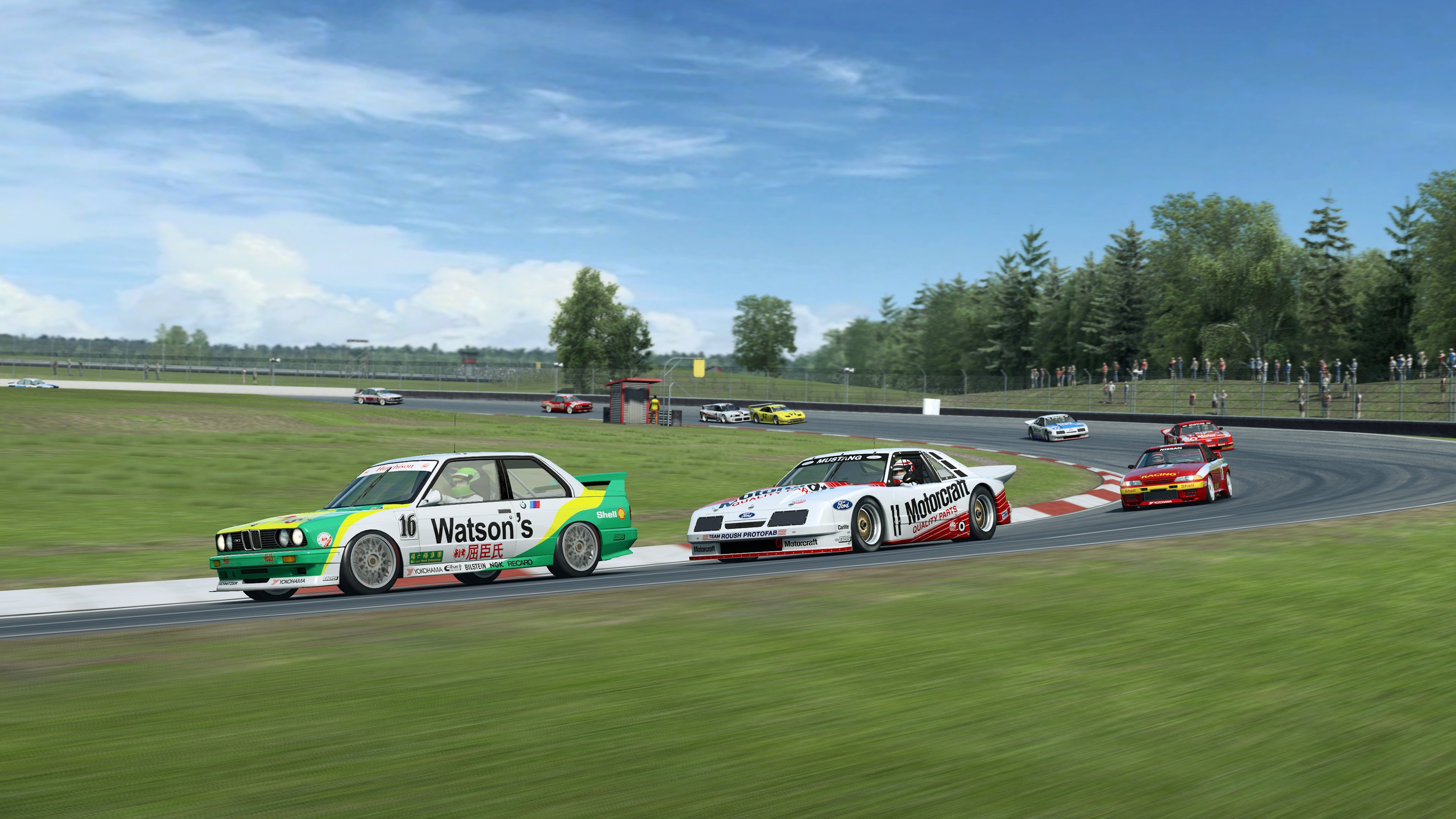 RaceRoom Ford, BMW and Nissan racing