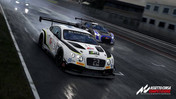 Assetto Corsa Competizione Bentley Continental GT3 and Audi R8 GT3