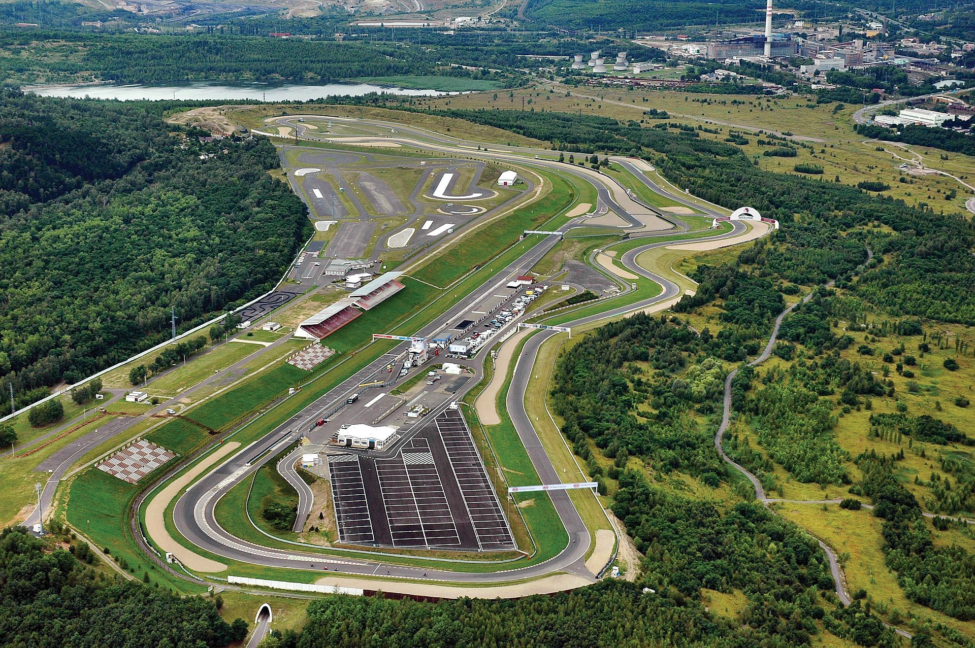 Autodrom Most track shot