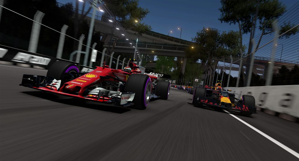 F1 2017 Ferrari and Red Bull screenshot