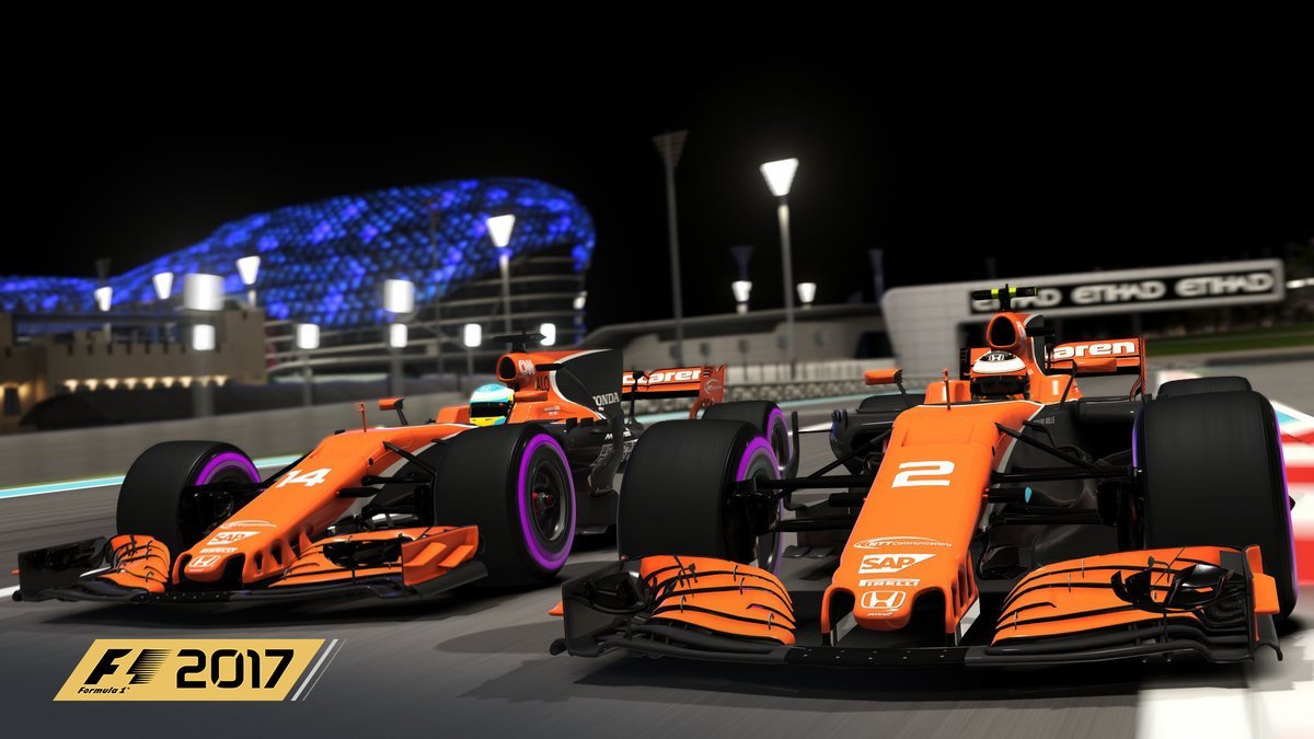F1 2017 McLarens Yas Marina