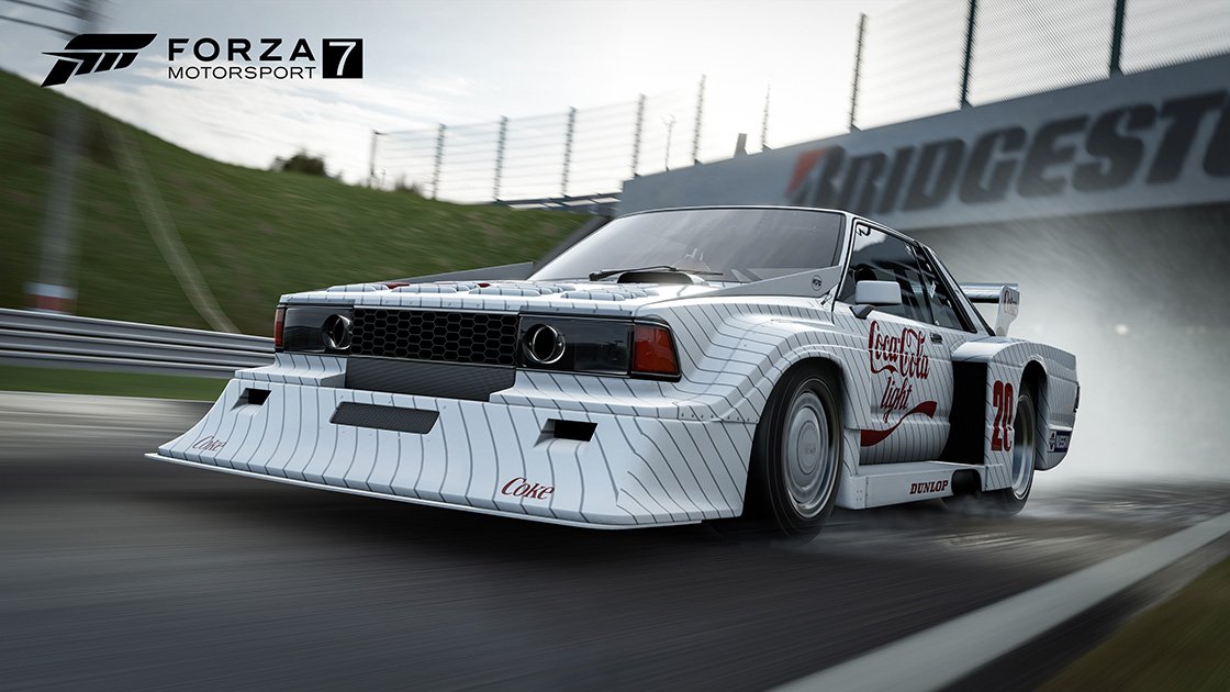 Forza Motorsport 7 Samsung QLED car pack Nissan Bluebird Super Silhouette