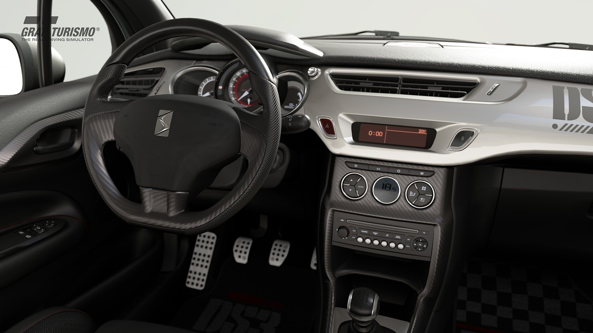 Gran Turismo Sport Citroen DS3 Racing interior