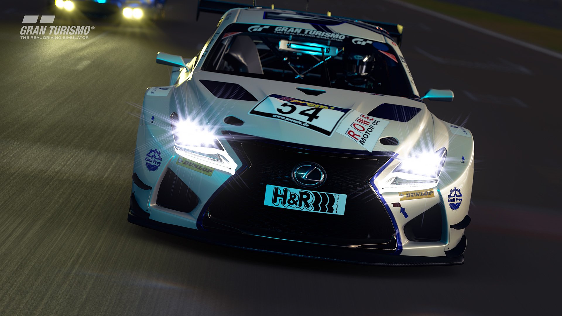 Gran Turismo Sport Lexus GT4 front close up