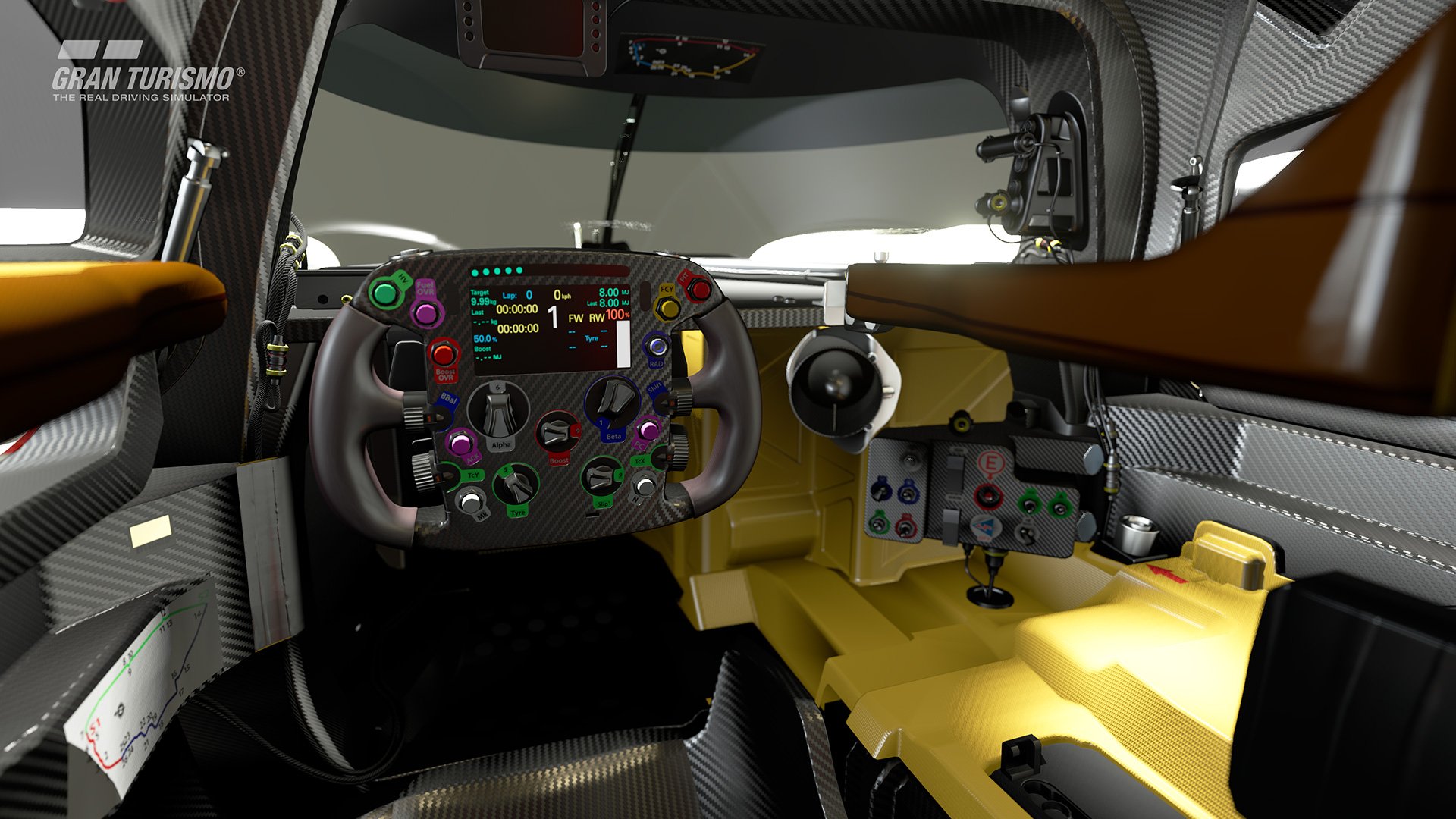 Gran Turismo Sport Toyota LMP1 interior