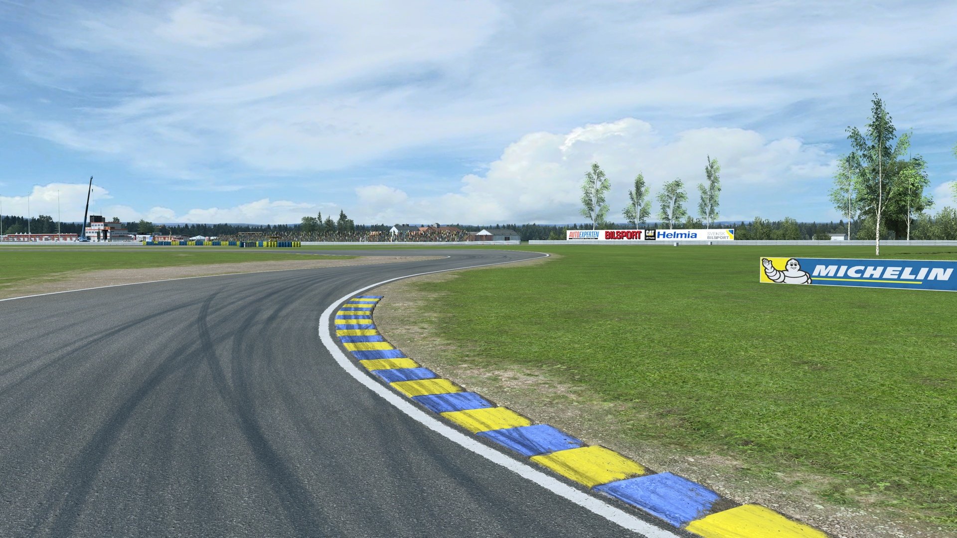 Karlskoga Motorstadion esses standing shot