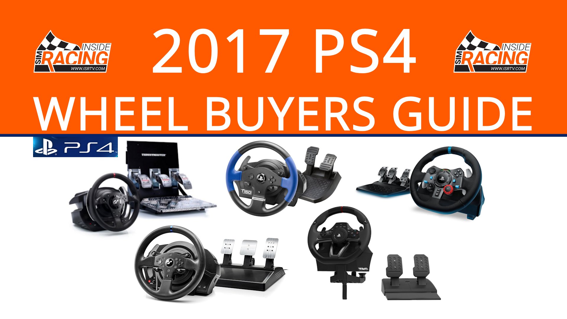 2017 PlayStation 4 Racing Wheel Buyers Guide