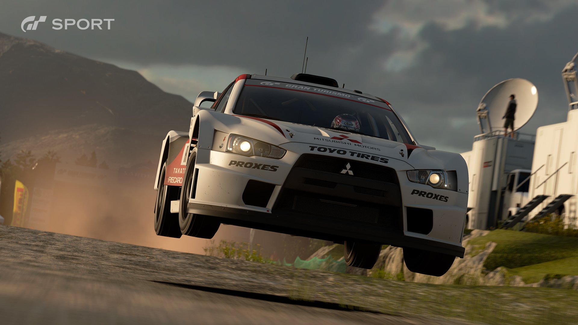 Gran Turismo Sport Mitsubishi Lancer Evolution Final Edition Gr B rally car race 1