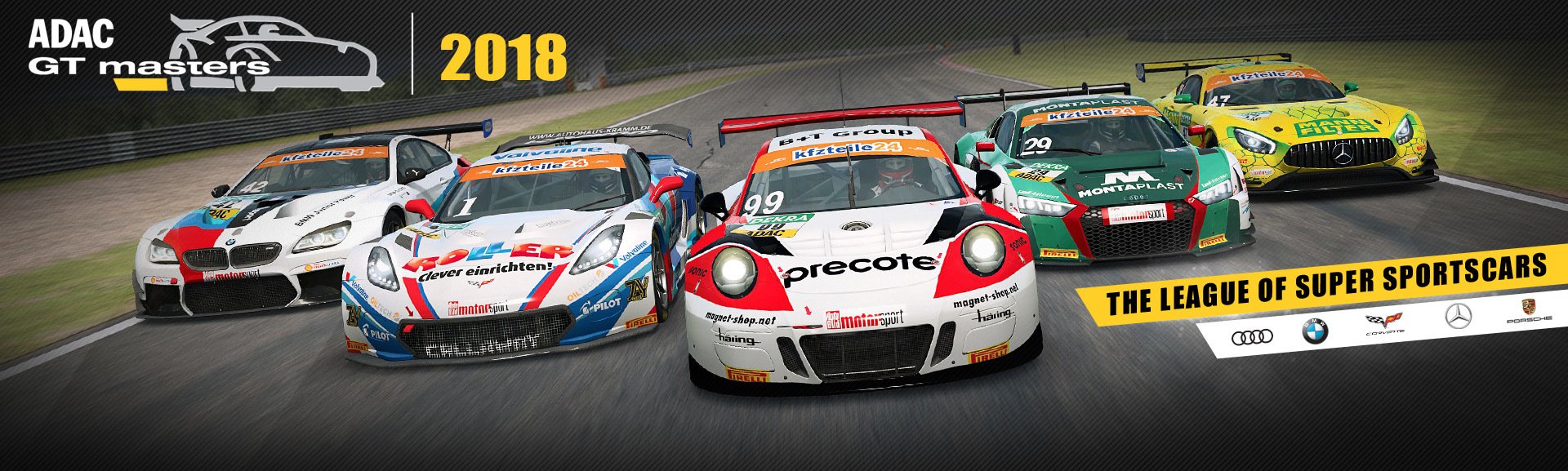 RaceRoom 2018 ADAC GT Masters banner