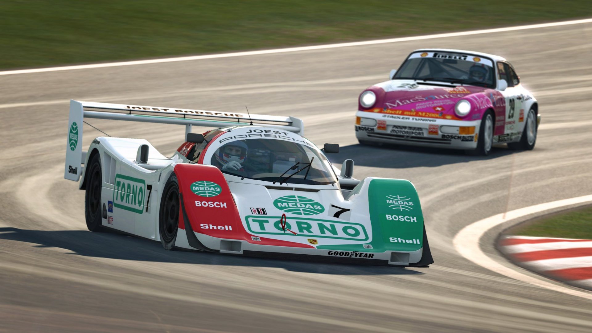 RaceRoom Porsche 962 and 911 964