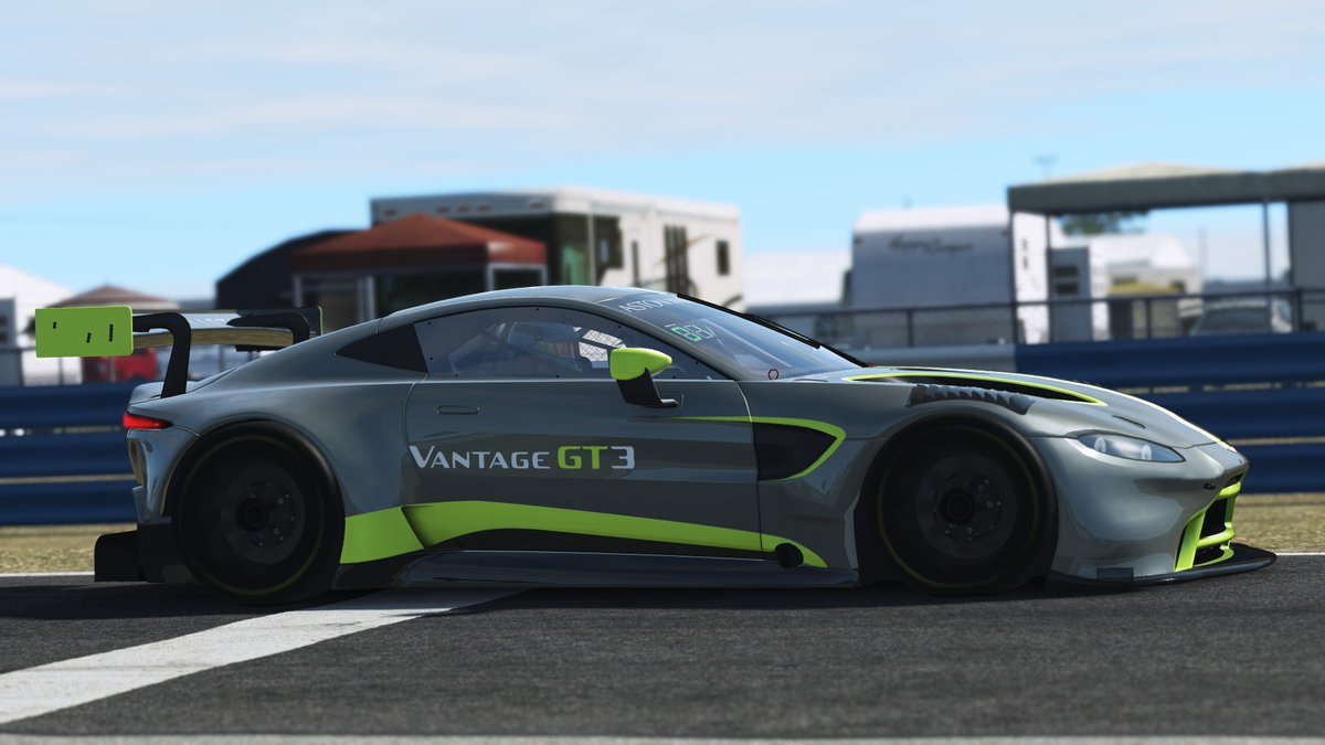 rFactor 2 2019 Aston Martin Vantage GT3 Release 3