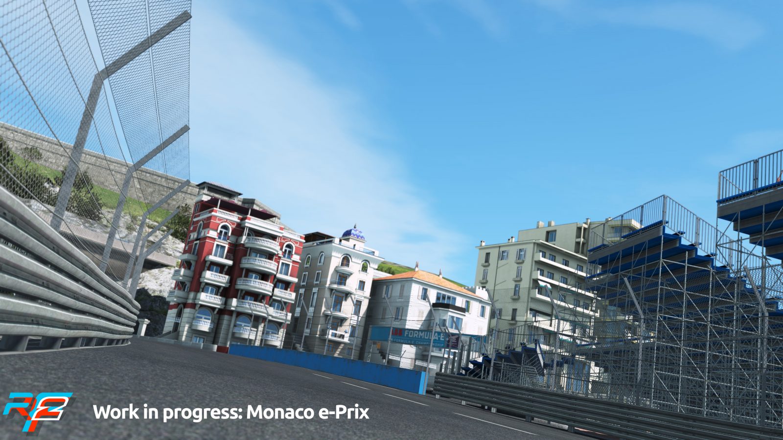 rFactor 2 April Roadmap Update Monaco e-Prix Preview 7