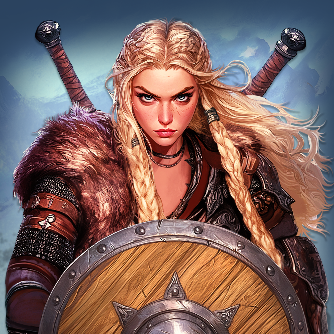 Viking Girl Slot Character 