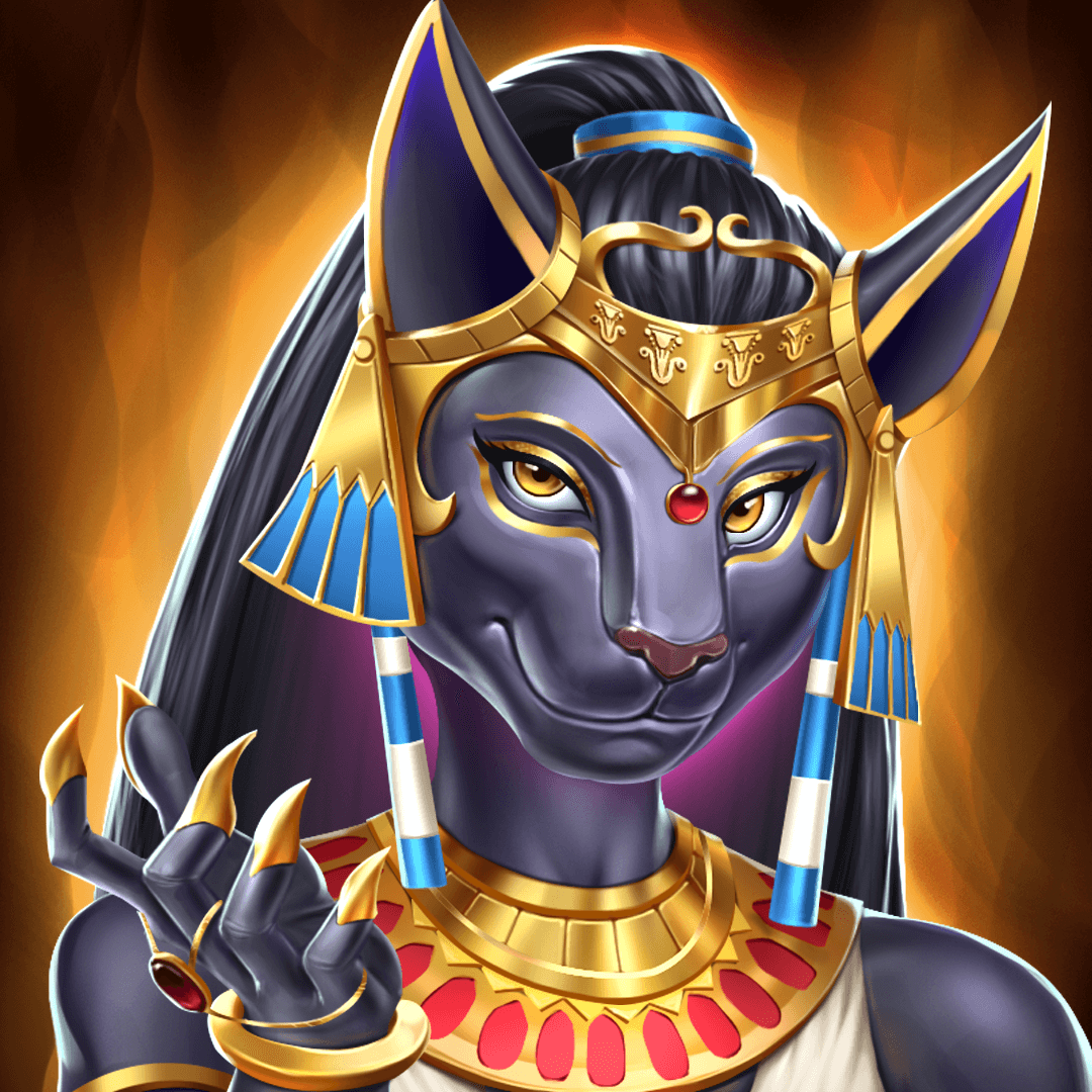 Bastet 2D Character