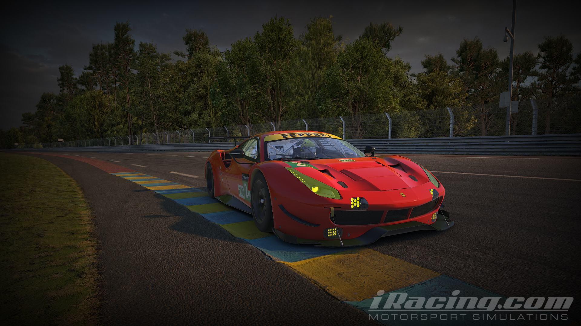 iRacing Ferrari 488 GTE 1