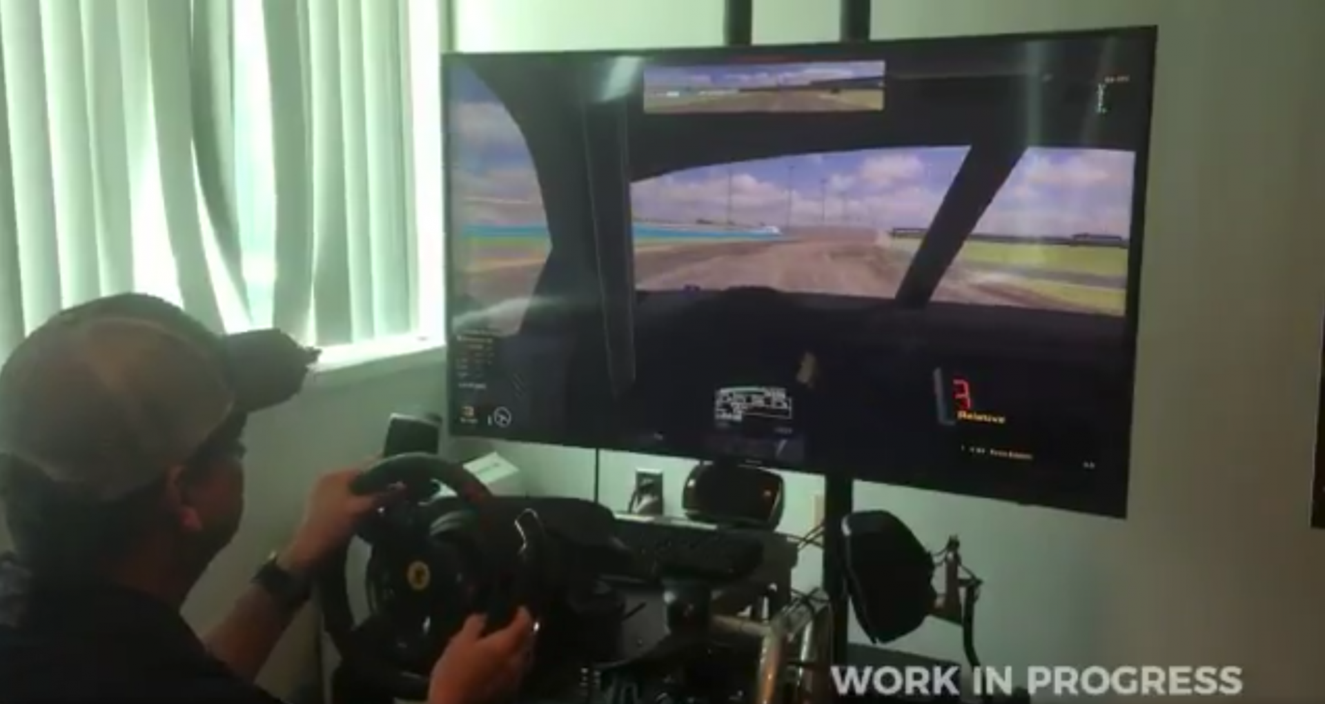 iRacing rallycross WIP Twitter video