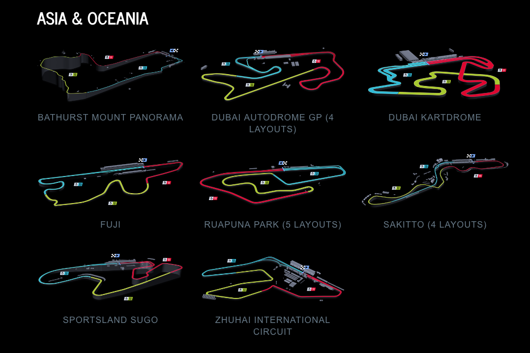 Project CARS 2 track list 6
