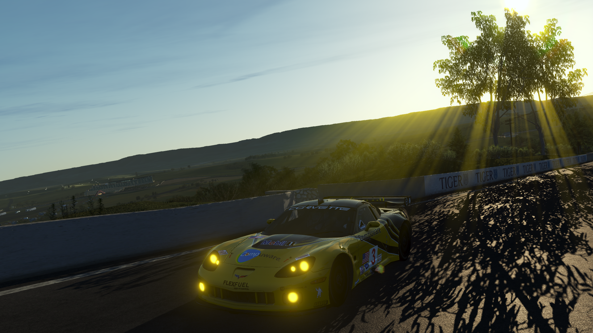 rFactor 2 improved lighting Bathurst